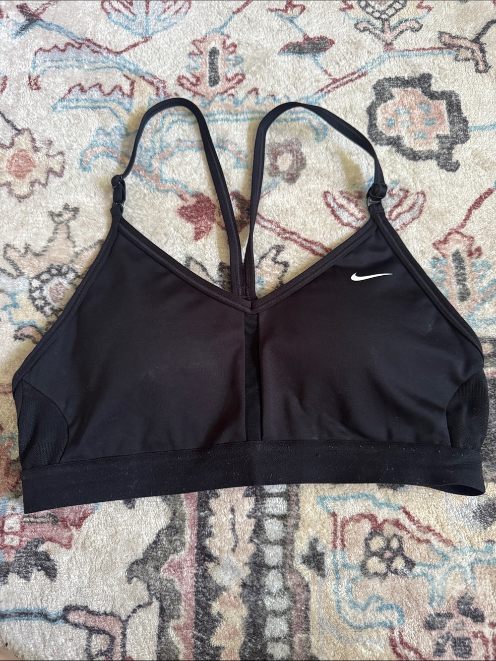 Nike Black Minimalist Strappy Sports Bralette
